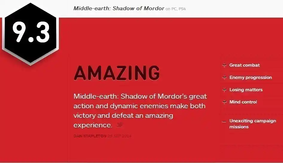 中土世界:暗影魔多 | v9中英文收藏硬盘版