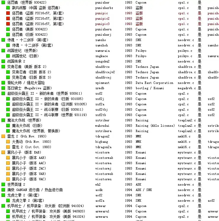 街机完美合集 | mameplus-0.147r5043＋安卓＋小霸王-典藏版