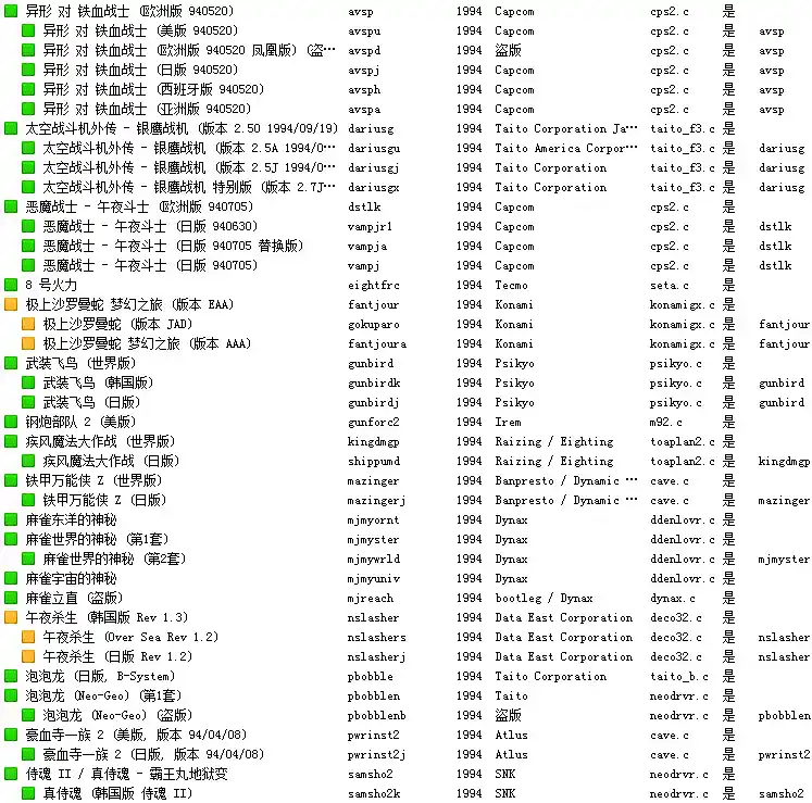 街机完美合集 | mameplus-0.147r5043＋安卓＋小霸王-典藏版