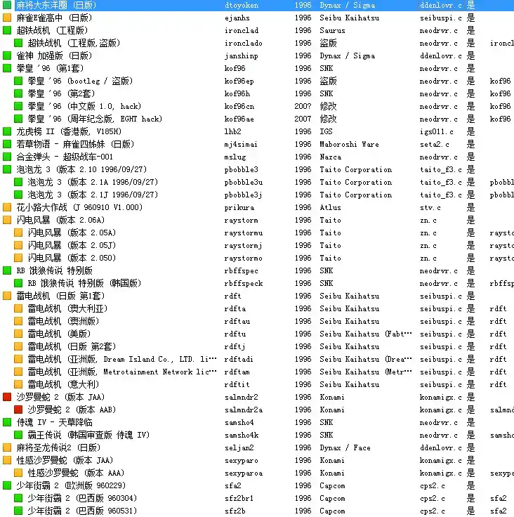 街机完美合集 | mameplus-0.147r5043＋安卓＋小霸王-典藏版